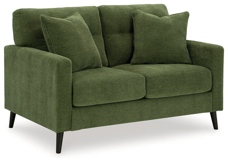 Bixler Olive Loveseat from Ashley - Luna Furniture