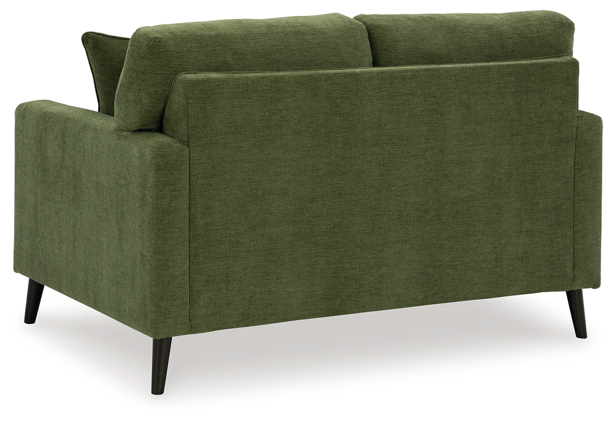 Bixler Olive Loveseat from Ashley - Luna Furniture