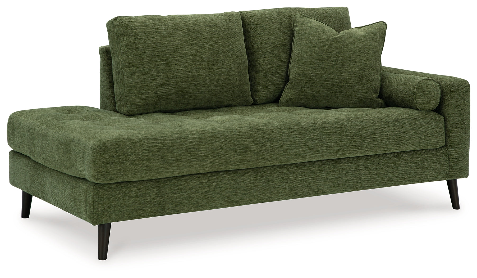 Bixler Olive Right-Arm Facing Corner Chaise from Ashley - Luna Furniture