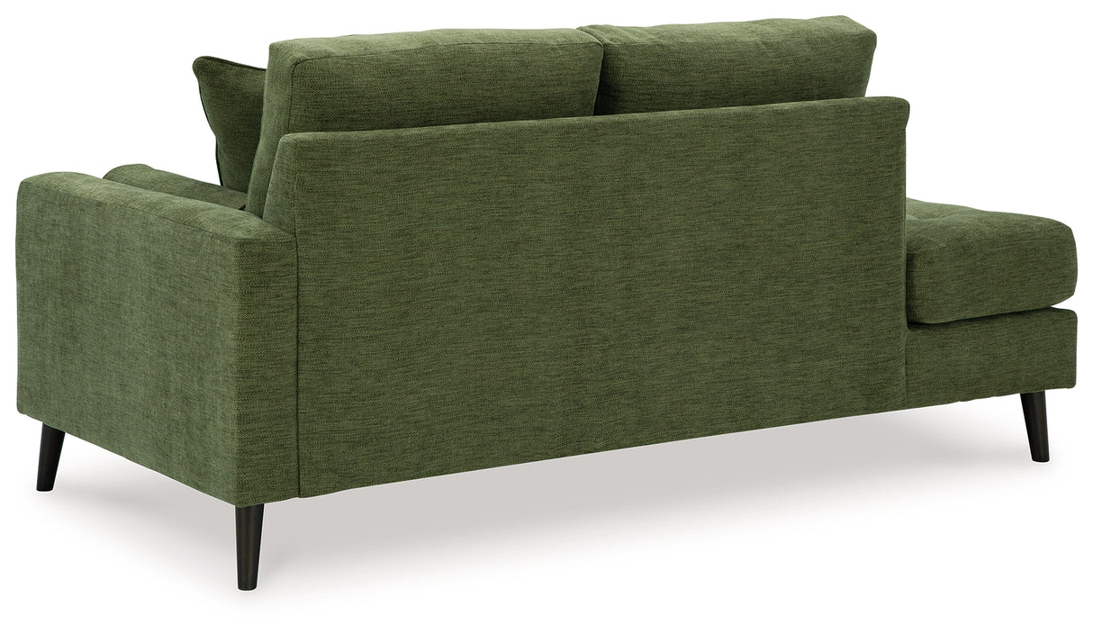 Bixler Olive Right-Arm Facing Corner Chaise from Ashley - Luna Furniture