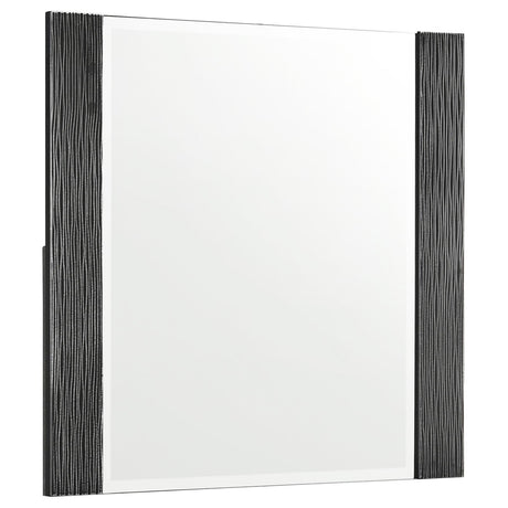 Blacktoft Black Rectangle Dresser Mirror (Mirror Only) from Coaster - Luna Furniture