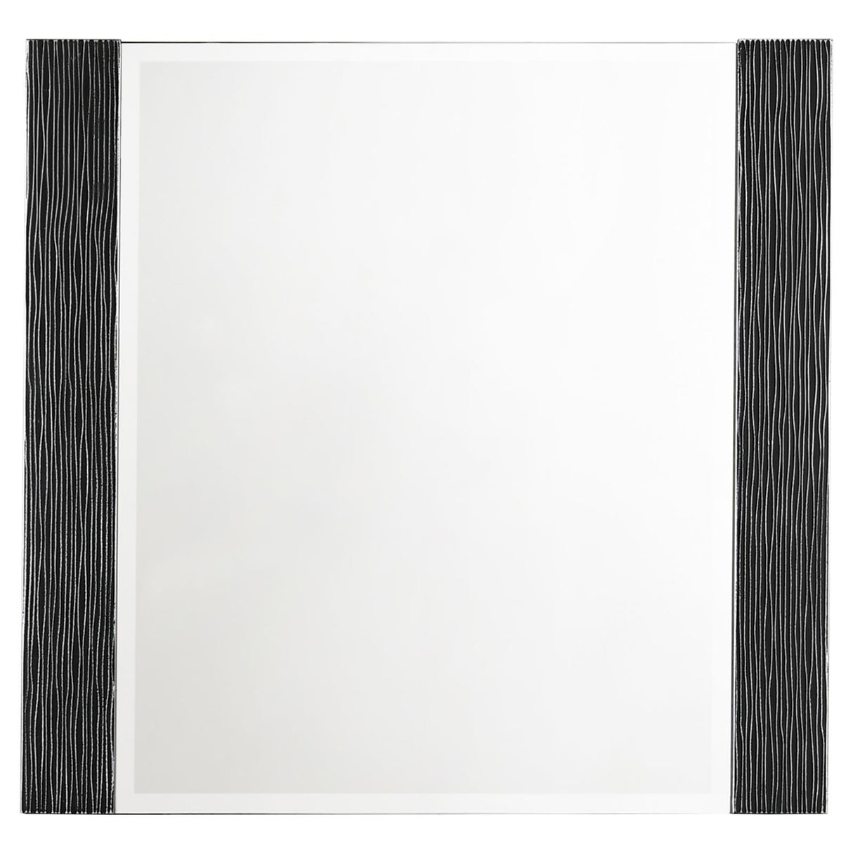 Blacktoft Black Rectangle Dresser Mirror (Mirror Only) from Coaster - Luna Furniture