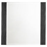 Blacktoft Black Rectangle Dresser Mirror (Mirror Only) from Coaster - Luna Furniture