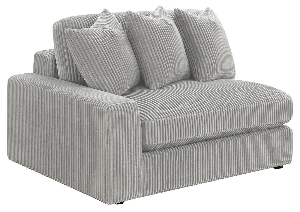 Blaine Fog Upholstered Reversible Sectional from Coaster - Luna Furniture