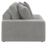 Blaine Fog Upholstered Reversible Sectional from Coaster - Luna Furniture