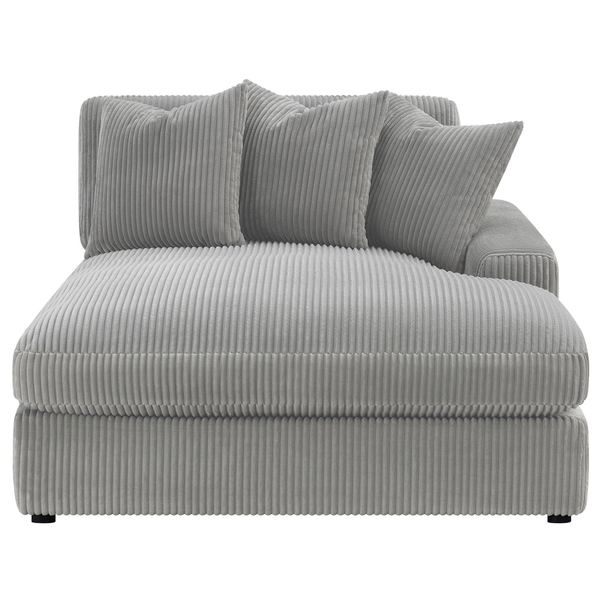 Blaine Fog Upholstered Reversible Sectional from Coaster - Luna Furniture