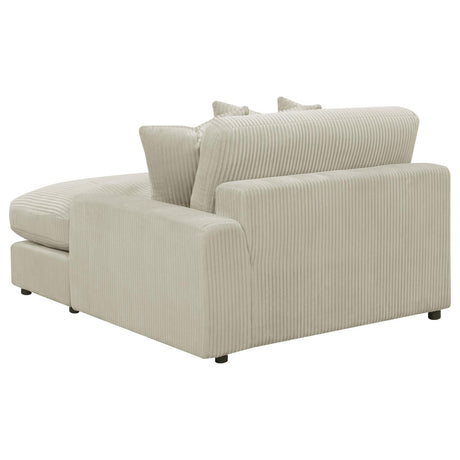 Blaine Sand Upholstered Reversible Sectional Sofa from Coaster - Luna Furniture
