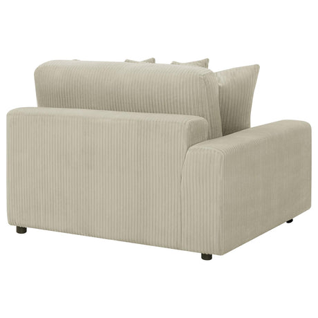 Blaine Sand Upholstered Reversible Sectional Sofa from Coaster - Luna Furniture