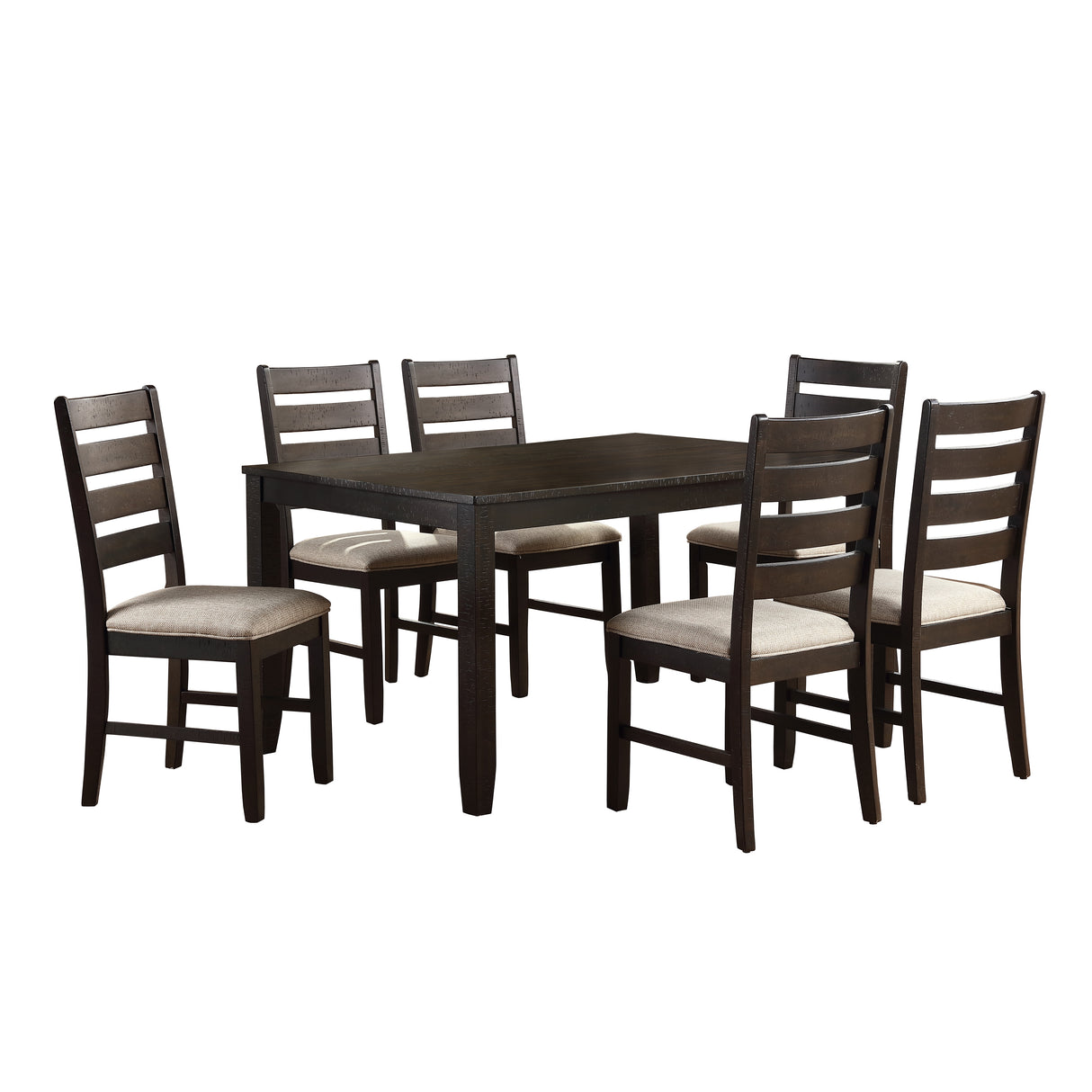 Blair Farm Brown 7-Piece Dining Set from Homelegance - Luna Furniture