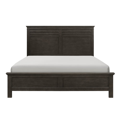 Blaire Farm Charcoal Gray Full Panel Bed from Homelegance - Luna Furniture