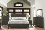 Blaire Farm Charcoal Gray Full Panel Bed from Homelegance - Luna Furniture