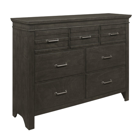 Blaire Farm Charcoal Gray Panel Youth Bedroom Set from Homelegance - Luna Furniture