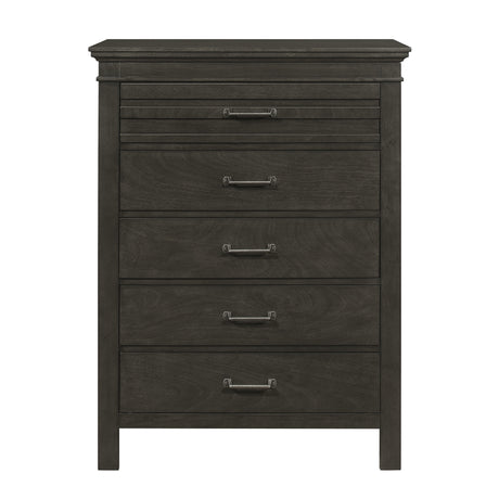 Blaire Farm Charcoal Gray Panel Youth Bedroom Set from Homelegance - Luna Furniture