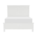 Blaire Farm White King Panel Bed from Homelegance - Luna Furniture
