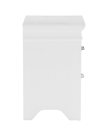 Blaire Farm White Nightstand from Homelegance - Luna Furniture