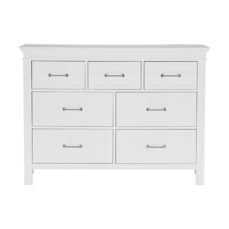 1675W-1*4 4-Piece Bedroom Set (Queen Bed, Nightstand, Dresser, Mirror) from Homelegance - Luna Furniture