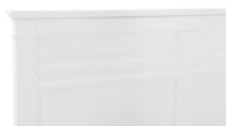 Blaire Farm White Queen Panel Bed from Homelegance - Luna Furniture