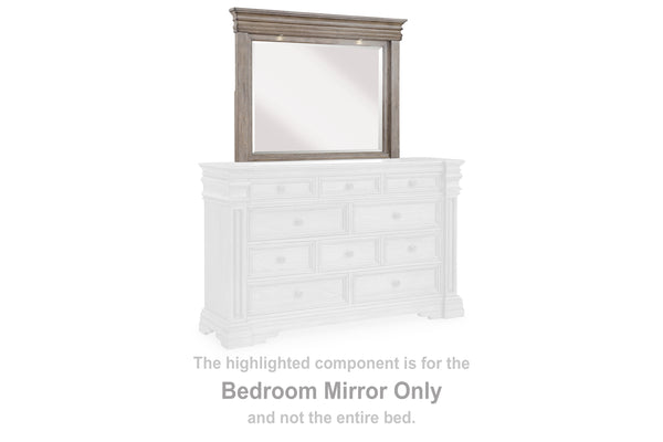 Blairhurst Light Grayish Brown Bedroom Mirror (Mirror Only)