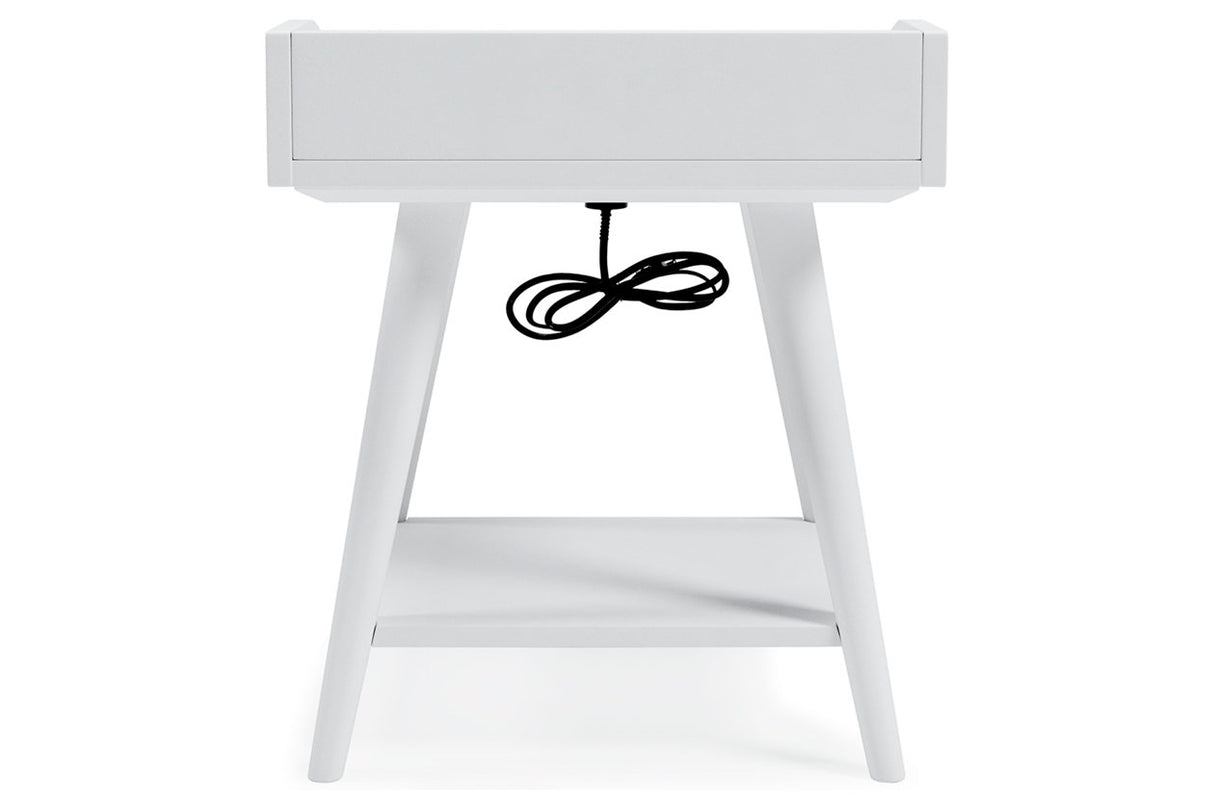 Blariden White Accent Table from Ashley - Luna Furniture