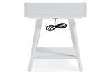 Blariden White Accent Table from Ashley - Luna Furniture