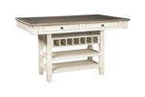 Bolanburg Antique White Counter Height Dining Table from Ashley - Luna Furniture