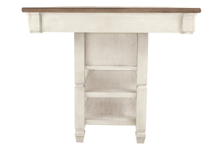 Bolanburg Antique White Counter Height Dining Table from Ashley - Luna Furniture