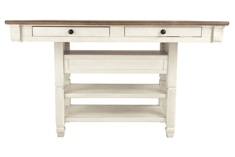Bolanburg Antique White Counter Height Dining Table from Ashley - Luna Furniture