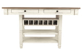 Bolanburg Antique White Counter Height Dining Table from Ashley - Luna Furniture