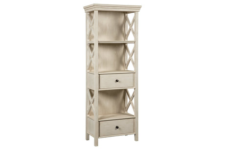 Bolanburg Antique White Display Cabinet from Ashley - Luna Furniture