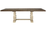 Bolanburg Antique White Extention Dining Table from Ashley - Luna Furniture