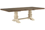 Bolanburg Antique White Extention Dining Table from Ashley - Luna Furniture