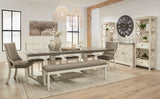 Bolanburg Antique White Two-tone Extendable Dining Set from Ashley - Luna Furniture