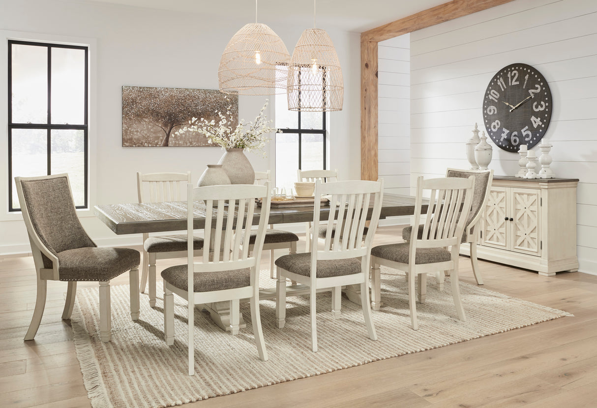Bolanburg Antique White Two-tone Extendable Dining Set from Ashley - Luna Furniture