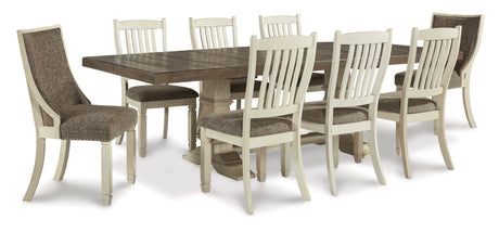 Bolanburg Antique White Two-tone Extendable Dining Set from Ashley - Luna Furniture