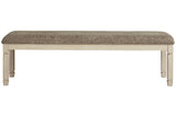 Bolanburg Two-tone 65" Dining Bench from Ashley - Luna Furniture