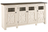Bolanburg Two-tone 74" TV Stand from Ashley - Luna Furniture