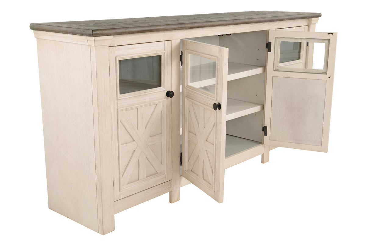 Bolanburg Two-tone 74" TV Stand from Ashley - Luna Furniture