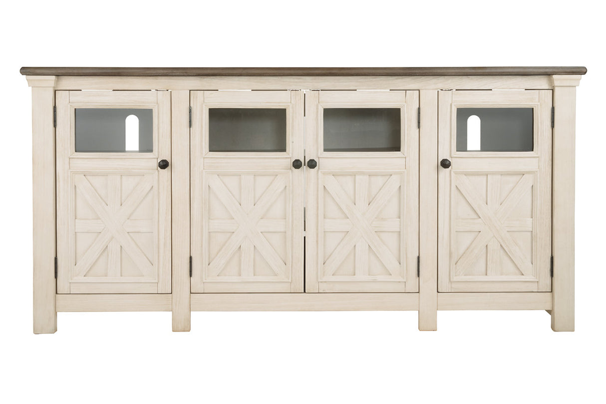 Bolanburg Two-tone 74" TV Stand from Ashley - Luna Furniture