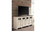 Bolanburg Two-tone 74" TV Stand from Ashley - Luna Furniture