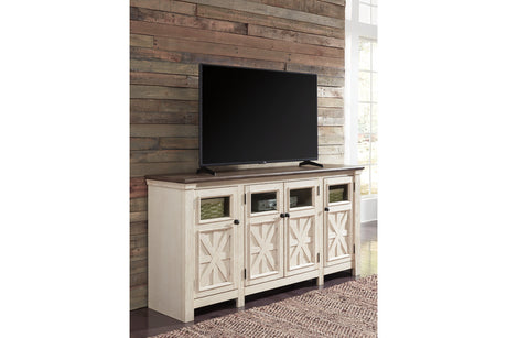 Bolanburg Two-tone 74" TV Stand from Ashley - Luna Furniture