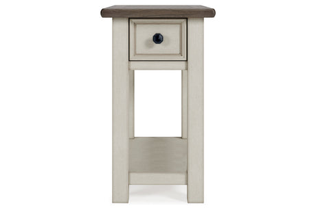 Bolanburg Two-tone Chairside End Table from Ashley - Luna Furniture