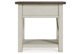 Bolanburg Two-tone Chairside End Table from Ashley - Luna Furniture