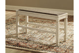 Bolanburg Two-tone Counter Height Bench from Ashley - Luna Furniture