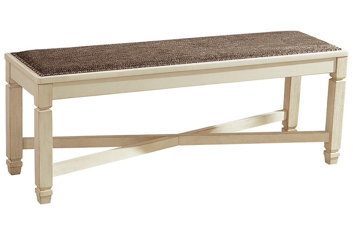 Bolanburg Two-tone Dining Bench from Ashley - Luna Furniture