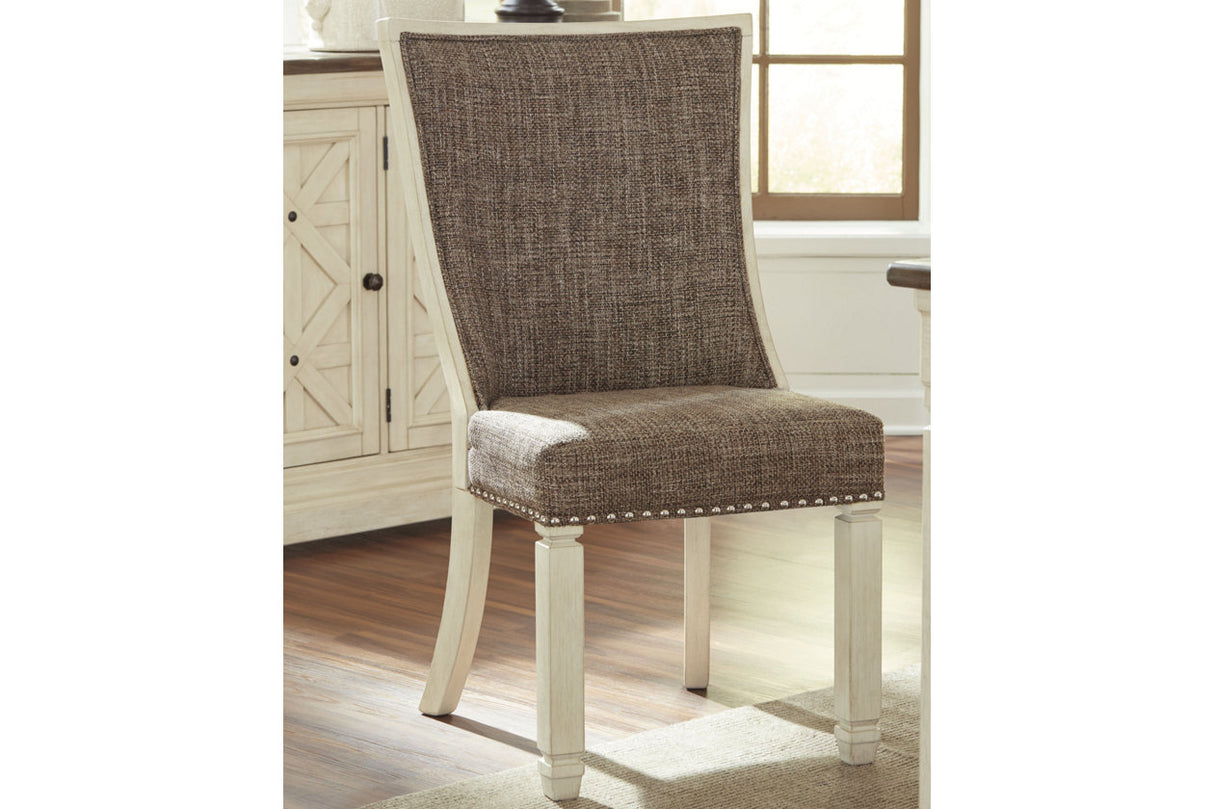 Bolanburg Two-tone Dining Chair, Set of 2 from Ashley - Luna Furniture