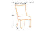 Bolanburg Two-tone Dining Chair, Set of 2 from Ashley - Luna Furniture