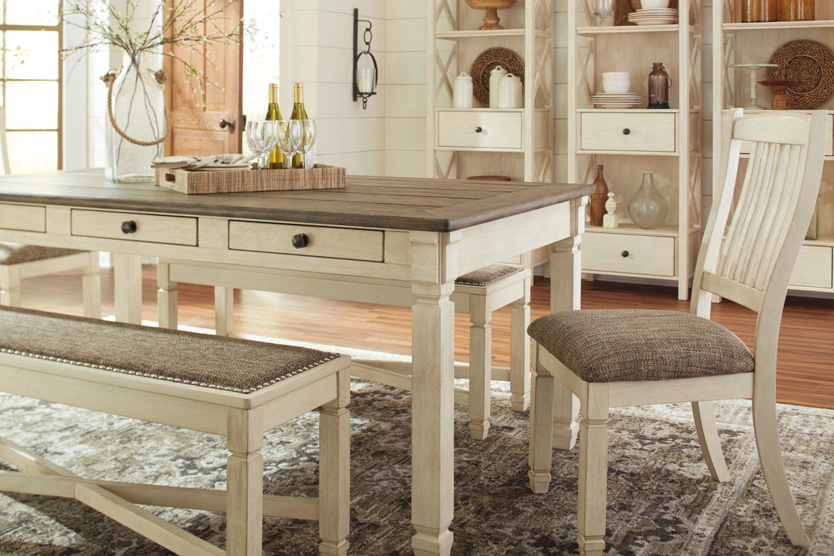 Bolanburg Two-tone Dining Table from Ashley - Luna Furniture