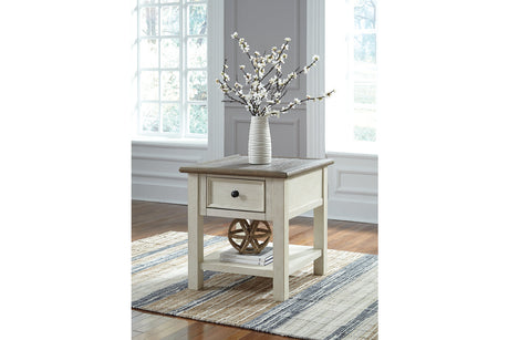 Bolanburg Two-tone End Table from Ashley - Luna Furniture