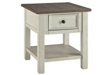 Bolanburg Two-tone End Table from Ashley - Luna Furniture