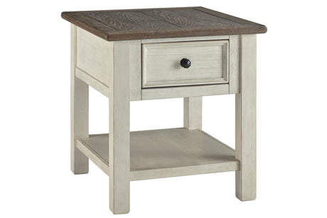 Bolanburg Two-tone End Table from Ashley - Luna Furniture